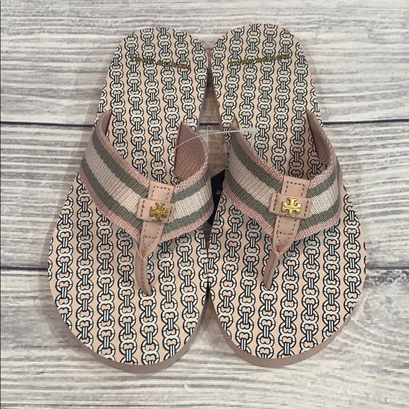 Tory Burch Gemini flip flops - Picture 1 of 1